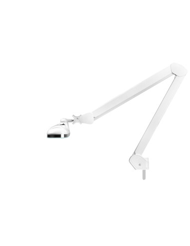 Elegant 801-s LED workshop lamp with a standard white tripod