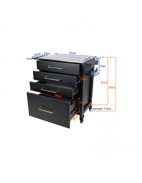 Tattoo assistant pro ink 702 black