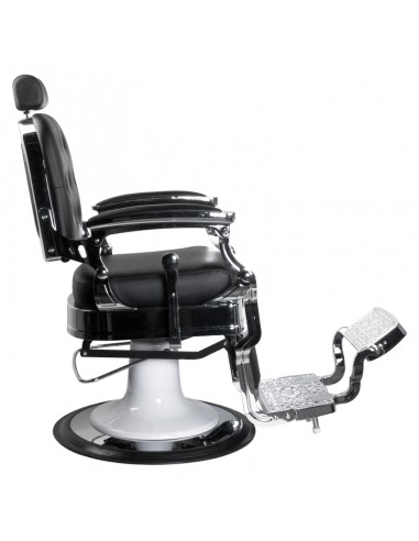 Gabbiano Ernesto barber chair in black