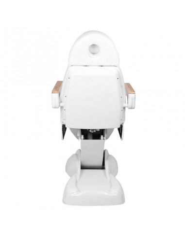 Electric cosmetic chair lux 273b + stool 304 white