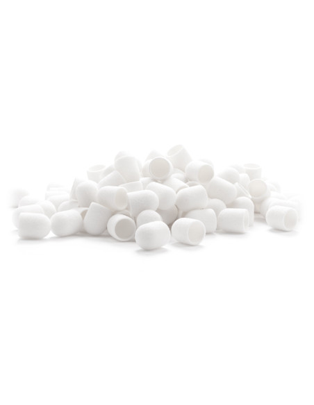 Exo Abrasive cap 13mm / 80 100 pcs.hard cap white