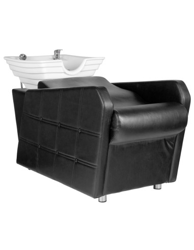 Hair system hsb07 hairdressing wash unit black