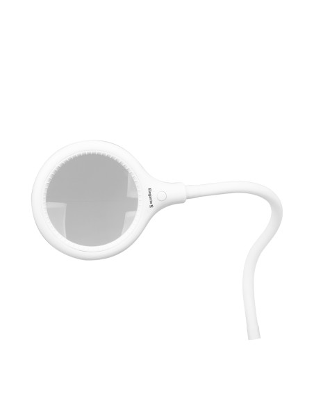 Elegant 2014-2r 30 led magnifier lamp smd 5d with a stand and a clip on the desk