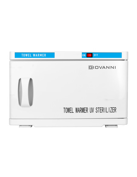 Towel warmer with uv-c 16l sterilizer white