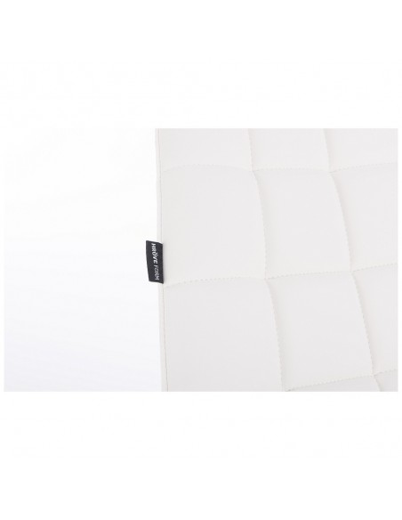 Hroove Salon Chair - White Leather Bella Furniture Ireland BF590N