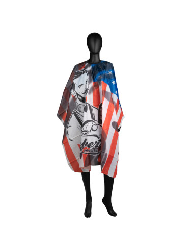Hairdressing cape J-08
