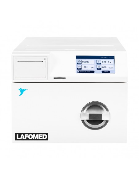Lafomed autoclave lfss03aa touch with a 3l class b medical printer