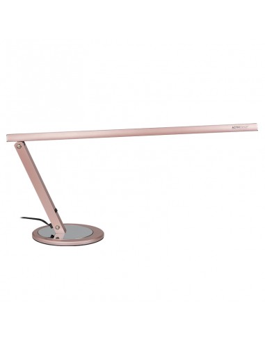 Rose gold slim led desk lamp