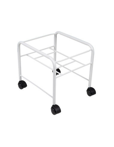 Simple pedicure tray with white wheels