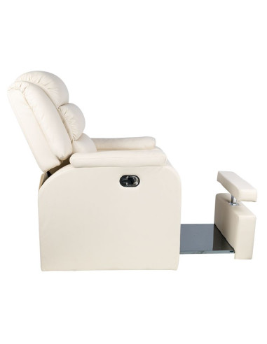 Spa chair for pedicure hilton cream