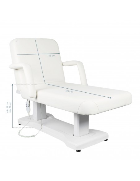 Electric bed massage azzurro 819a 3 strong White