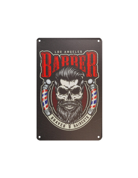 Decorative plaque barber b017
