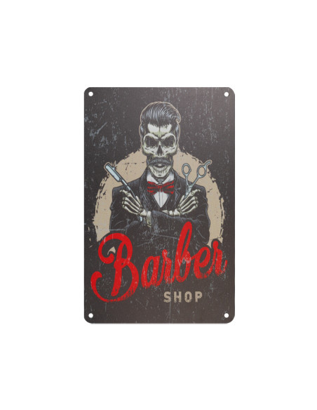 Decorative plaque barber b081