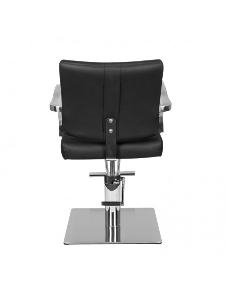 Gabbiano black lyon hairdressing chair