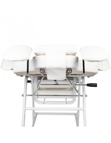 Ivette eyelash treatment chair white