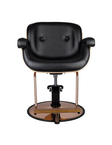 Gabbiano black venice barber chair