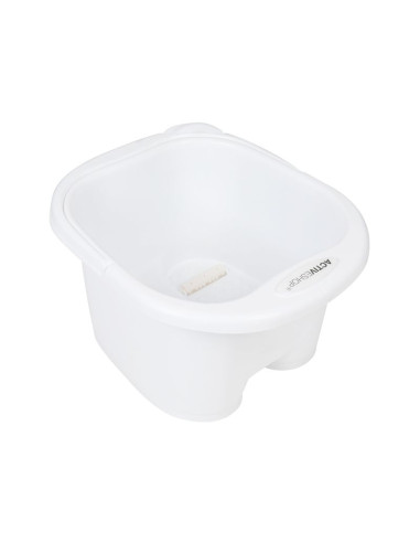 Pedicure bowl with rollers white lich