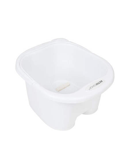 Pedicure bowl with rollers white lich