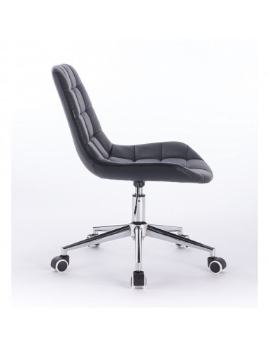 Hroove Salon Chair On Wheels - Black Scandinavian style Bella Furniture Ireland BF590K