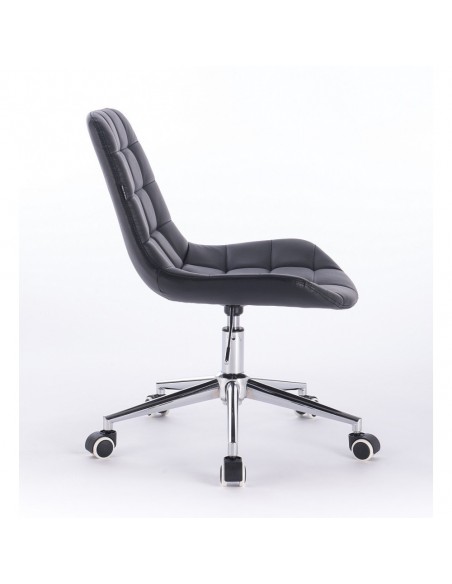 Hroove Salon Chair On Wheels - Black Scandinavian style Bella Furniture Ireland BF590K