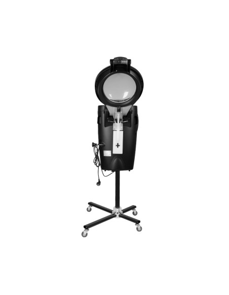 Gabbiano black standing hairdressing sauna with active ozone