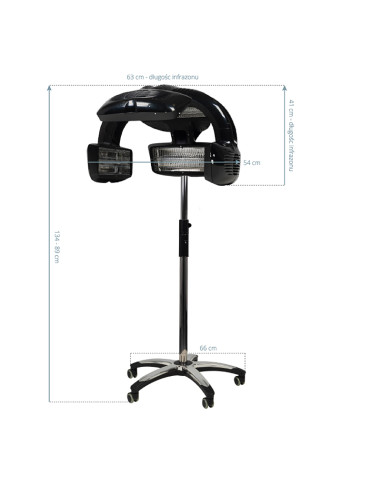 Gabbiano infrazon standing 628 black