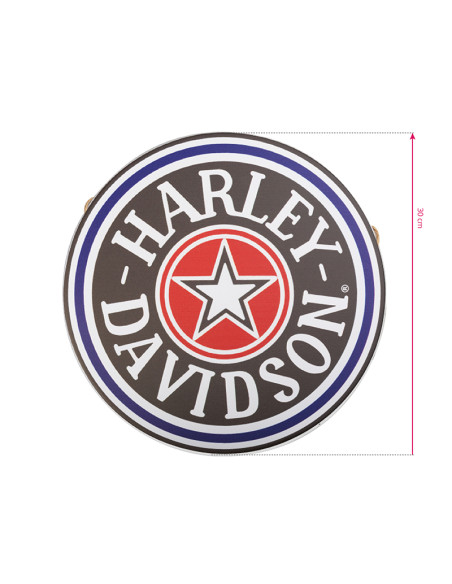 Harley HD002 round decorative plaque