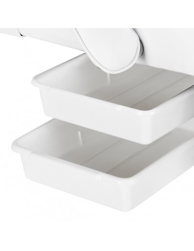 SILLON COSMETIC CHAIR WITH CUVETTES WHITE