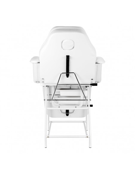 COSMETIC CHAIR 557A WITH CUVETTE WHITE