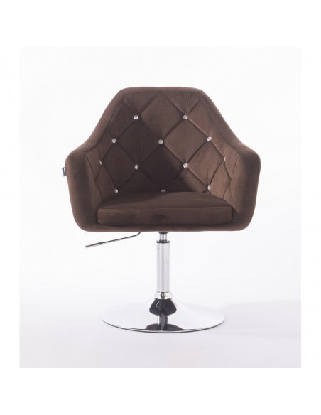 Hroove Salon Chair - Chocolate Bella Furniture Ireland BFHR830