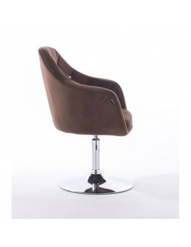 Hroove Salon Chair - Chocolate Bella Furniture Ireland BFHR830