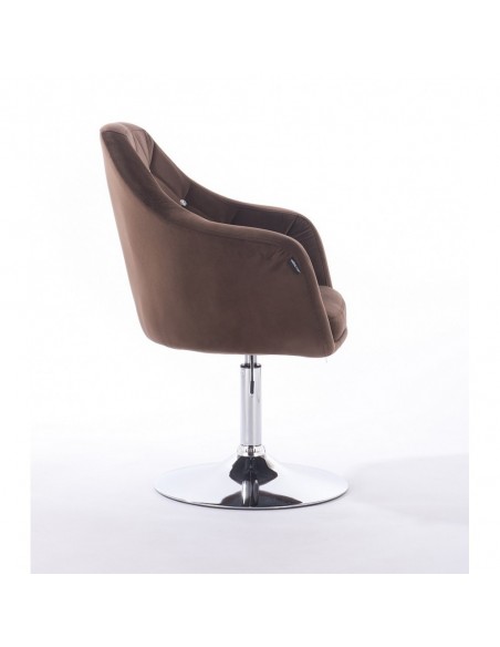 Hroove Salon Chair - Chocolate Bella Furniture Ireland BFHR830
