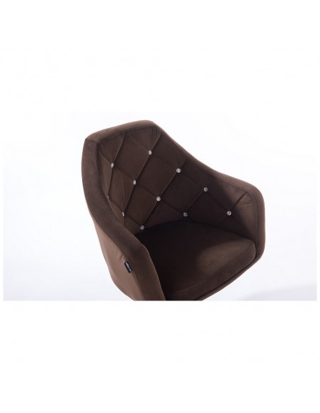 Hroove Salon Chair - Chocolate Bella Furniture Ireland BFHR830