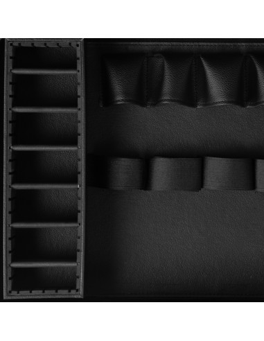 BARBER WHITE AND BLACK HAIRDRESSING SUITCASE
