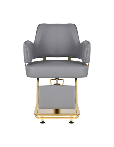 GABBIANO HAIRDRESSING CHAIR LINZ GOLD GREY