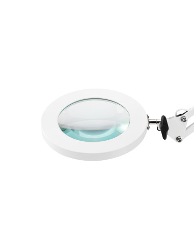 WHITE LED TABLE TOP MAGNIFIER LAMP GLOW 308