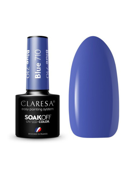 CLARESA Hybrid nail polish BLUE 710 -5g