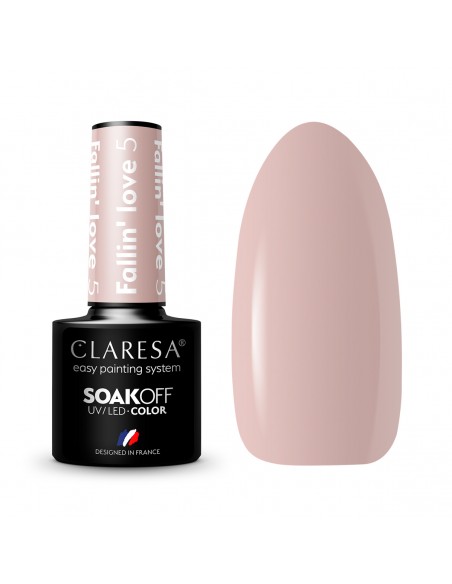 CLARESA Hybrid nail polish FALLIN "LOVE 5 -5g