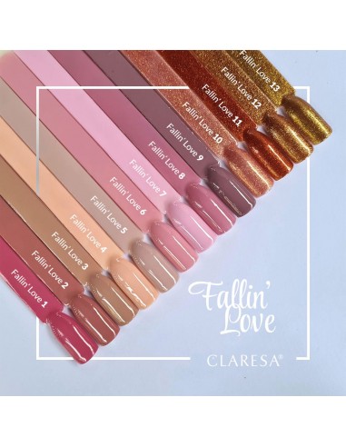CLARESA Hybrid nail polish FALLIN "LOVE 6 -5g