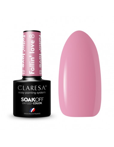 CLARESA Hybrid nail polish FALLIN "LOVE 8 -5g