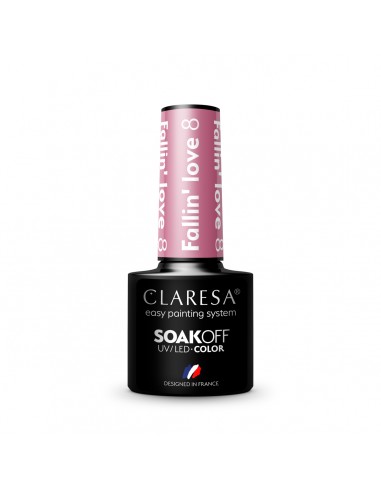 CLARESA Hybrid nail polish FALLIN "LOVE 8 -5g