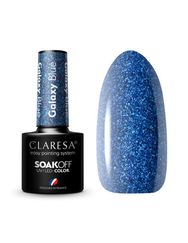 CLARESA Hybrid polish Galaxy Blue 5g
