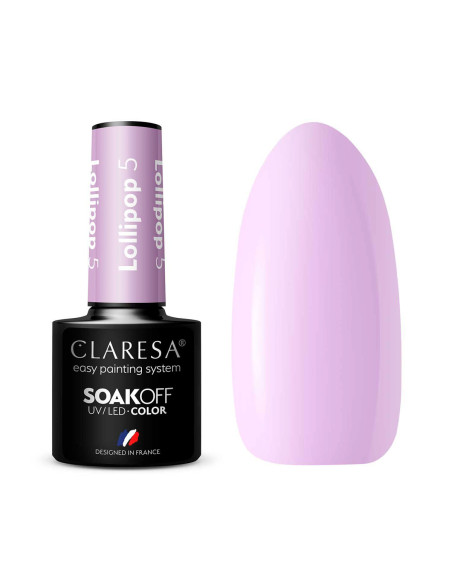 CLARESA Hybrid nail polish LOLLIPOP 5 -5g 