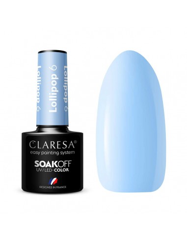 CLARESA Hybrid nail polish LOLLIPOP 6 -5g 