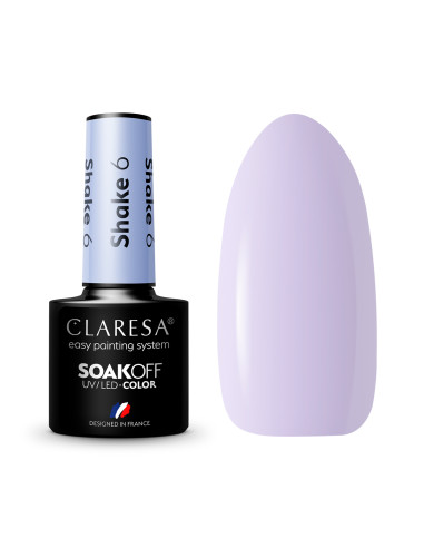 CLARESA Hybrid nail polish SHAKE 6- 5g