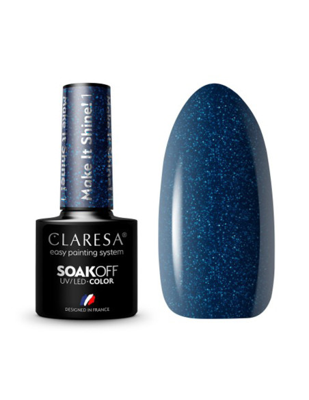 CLARESA Hybrid nail polish Make It Shine! 1-5g