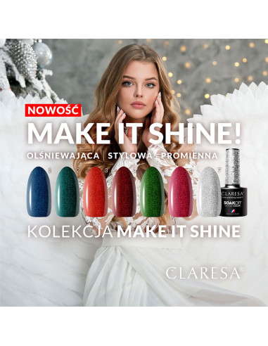 CLARESA Hybrid nail polish Make It Shine! 1-5g