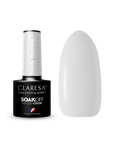 CLARESA Hybrid nail polish Frosty Morning 6 -5g
