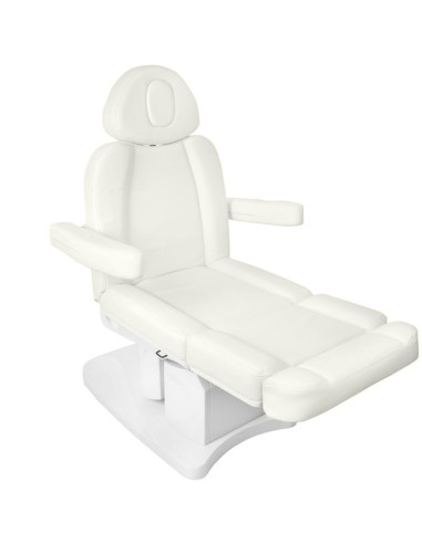 Electric cosmetic chair azzurro 708a 4 strong. white