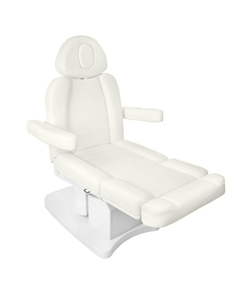 Electric cosmetic chair azzurro 708a 4 strong. white